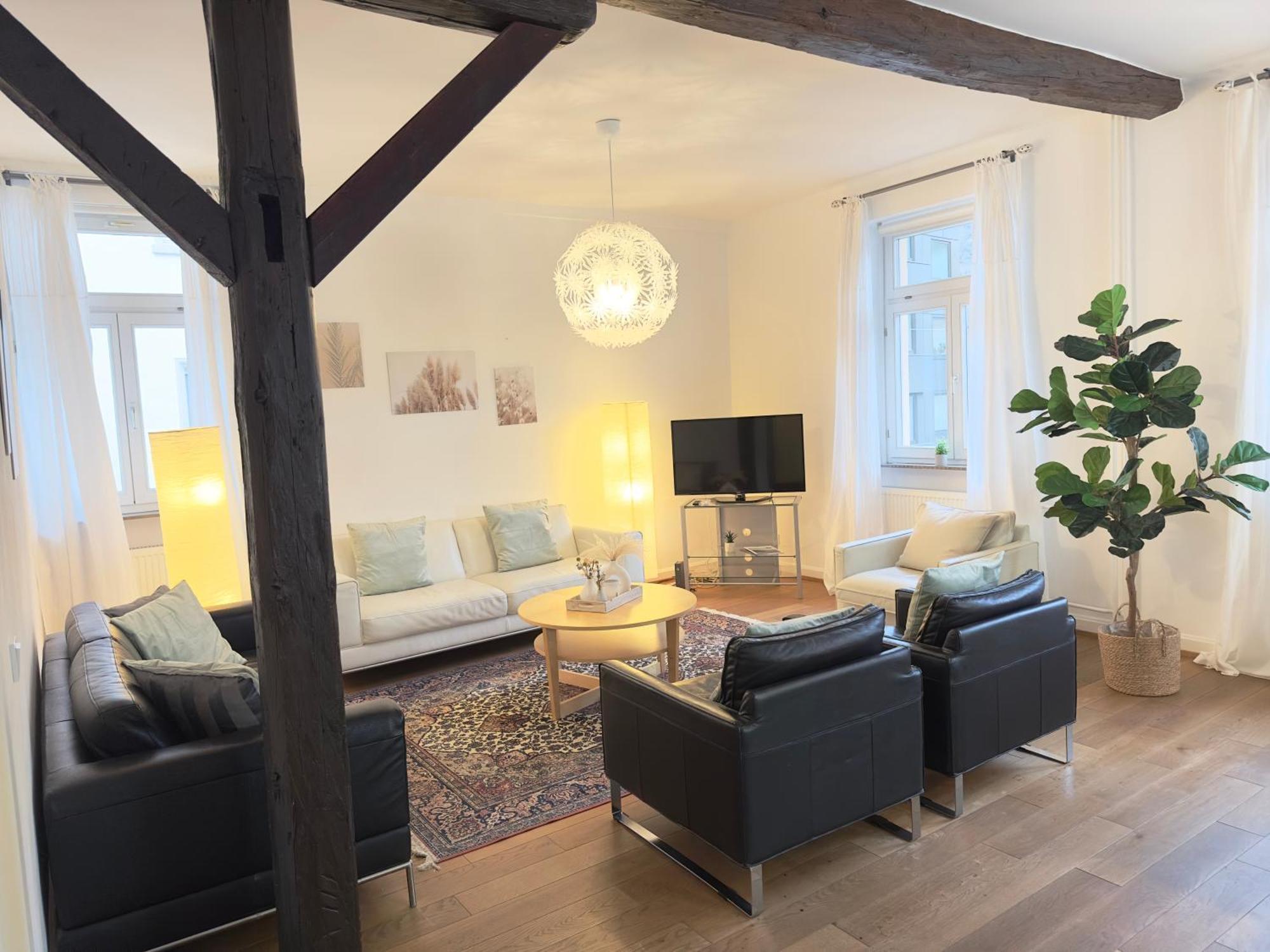 Luxury Old Town Suite - Xxl Terrasse & Xxl Penthouse Heidelberg Exteriör bild