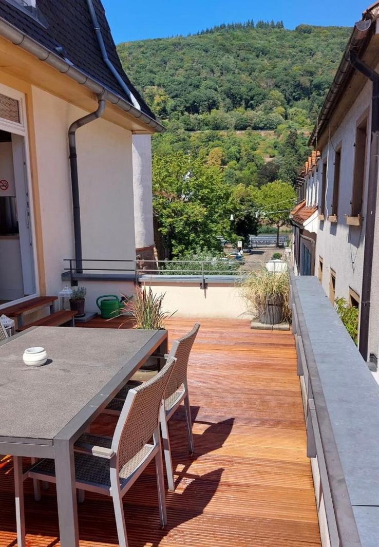 Luxury Old Town Suite - Xxl Terrasse & Xxl Penthouse Heidelberg Exteriör bild