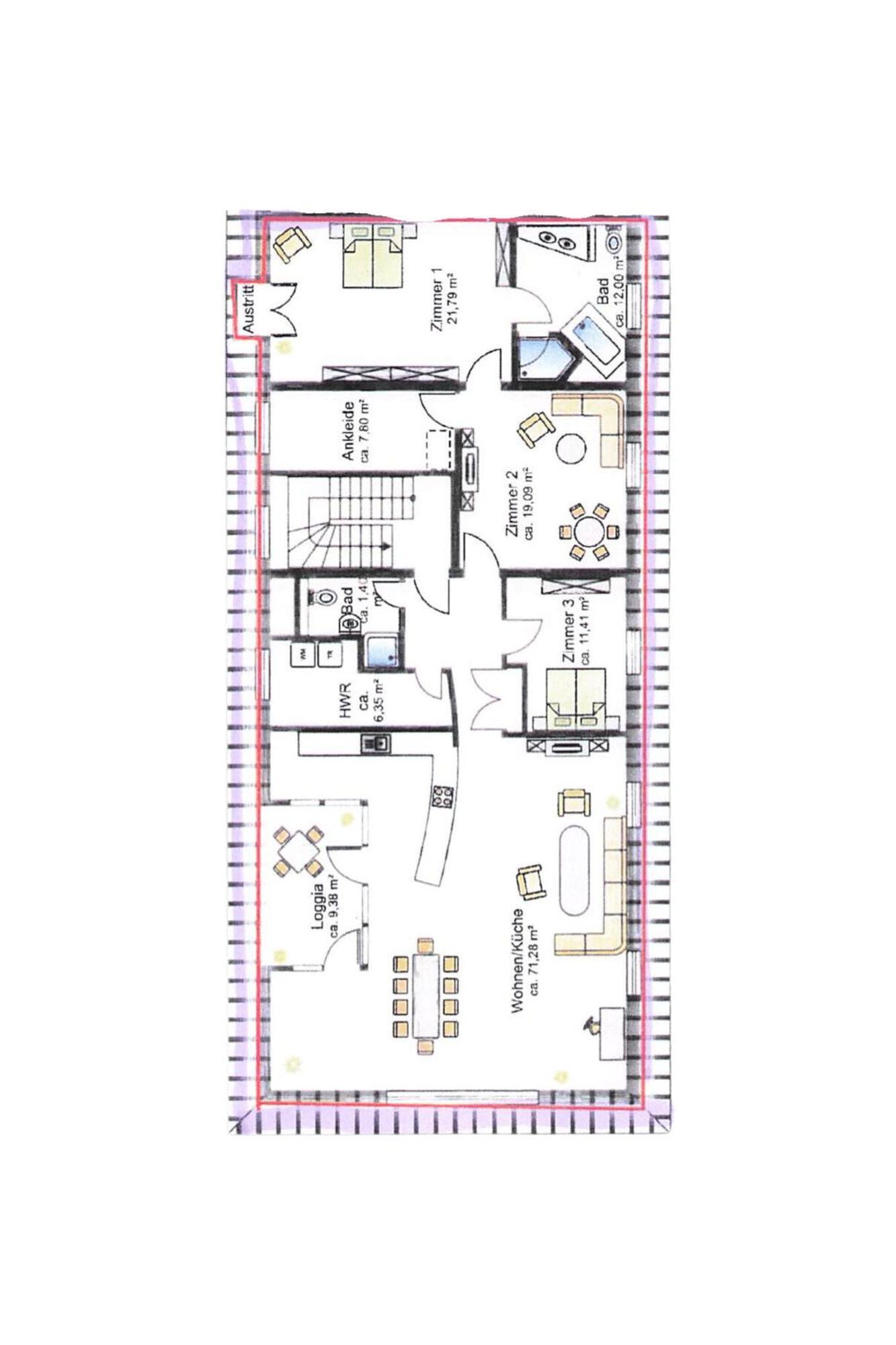 Luxury Old Town Suite - Xxl Terrasse & Xxl Penthouse Heidelberg Rum bild